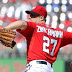 Jordan Zimmermann lanza el primer no-hitter de Nacionales